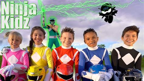 ninja kids tv youtube videos power rangers